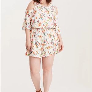 Torrid Floral Romper